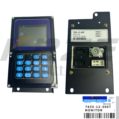 COMATSU Moniteur d'excavatrice Assy 7835-12-3007 OEM pour PC120-7 PC200-7 PC300-7 PC460-7