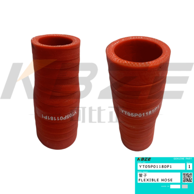 KOBELCO YT05P01180P1 TUYAU DE TURBO SK70 SK75 SK80 EXCAVATEUR POUR ISUZU 4LE2