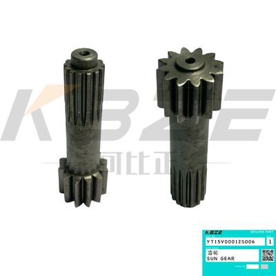 KBZE OEM Kobelco YT15V00012S006 Final Drive Sun Gear pour SK70 SK75 SK80 pièces d'assemblage de moteur de déplacement pour excavatrice
