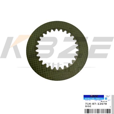 Le produit est fabriqué à partir d'un disque de frottement de qualité OEM pour KOMATSU WA200 WA250 WA300 WA320 WA380 WA400 WA450 WA480 HM250 HM300 HM400